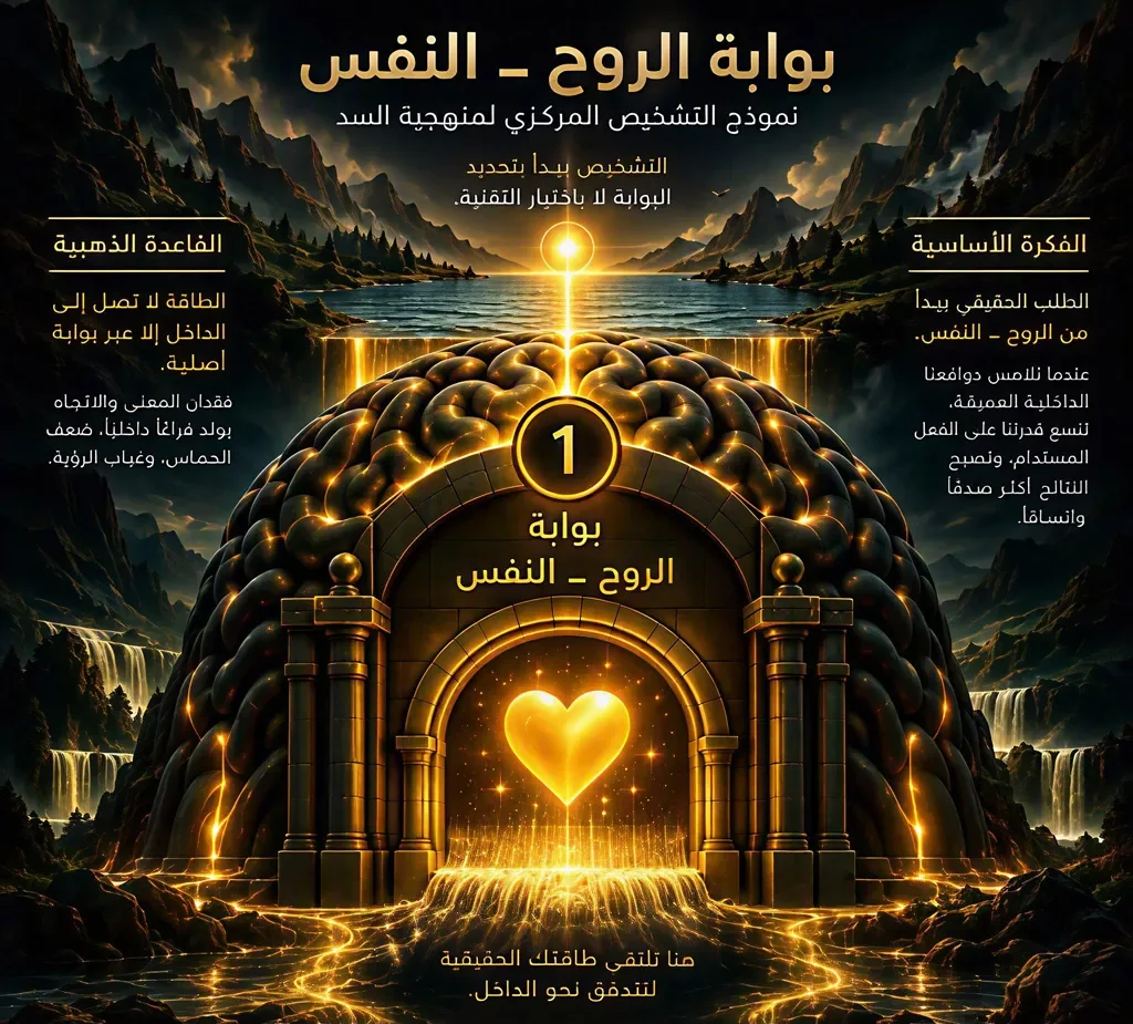 بوابة الروح والنفس — نموذج التشخيص المركزي لمنهجية السدّ